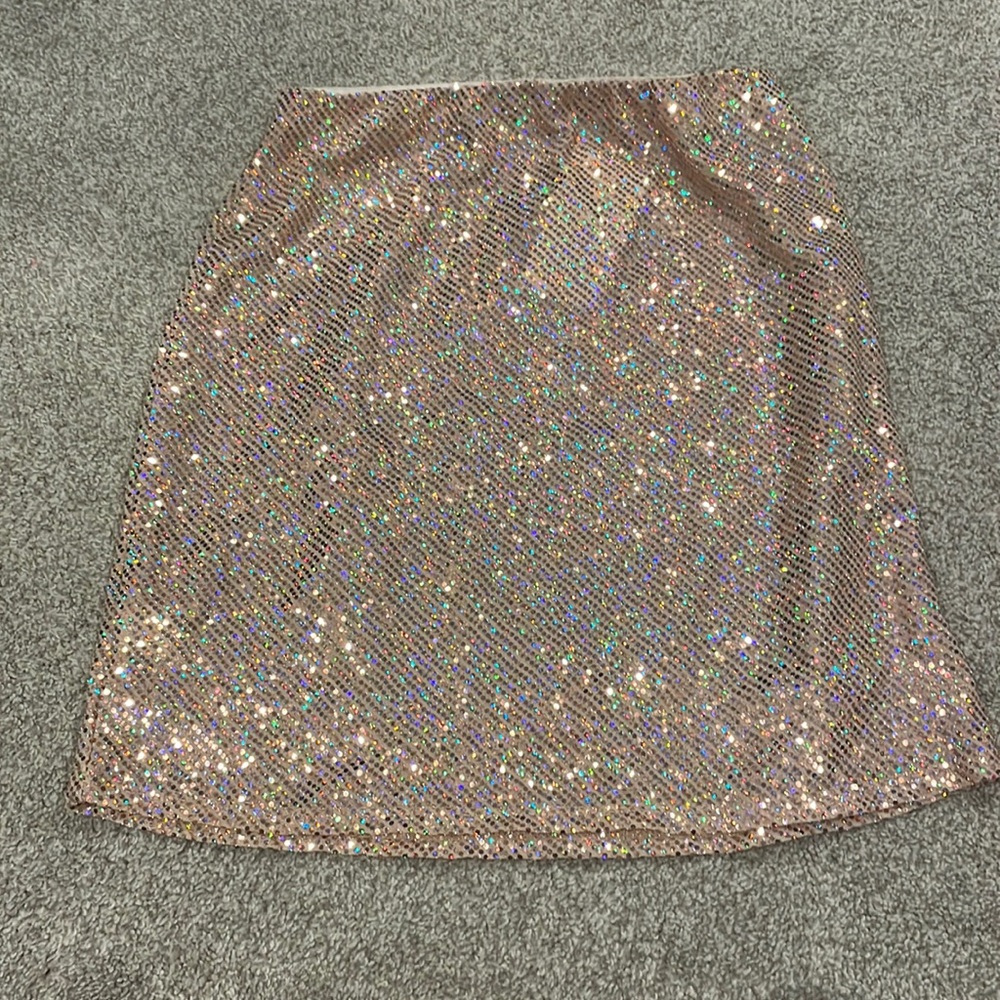 sparkly american threads skirt